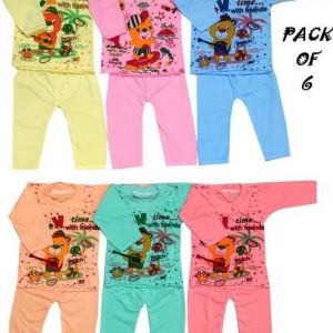 Baby Boys & Baby Girls Casual T-shirt Pyjama