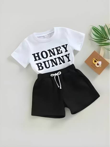 Baby Boys & Baby Girls Casual T-shirt Shorts