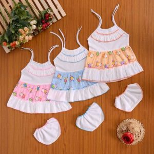 Baby Girls Midi/Knee Length Casual Dress