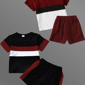 Baby Boys & Baby Girls Casual T-shirt Shorts