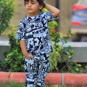 Boys & Girls Casual T-shirt Track Pants