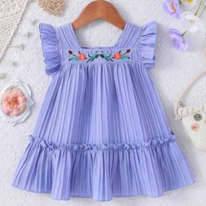 Baby Girls Midi/Knee Length Casual Dress