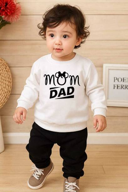 Baby Boys & Baby Girls Casual T-shirt Trouser