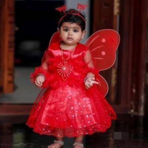 Girls Midi/Knee Length Festive/Wedding Dress
