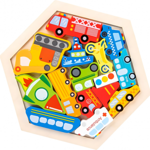 Montessori Wooden Occupations Puzzle | Early Learning Jigsaw Toy for Toddlers &