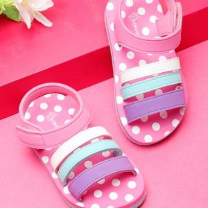 Velcro Strappy Sandals For Girls