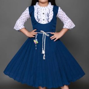 Baby Girls Below Knee Casual Dress