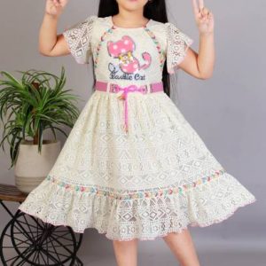 Barbie Baby Girls Below Knee Festive/Wedding Dress