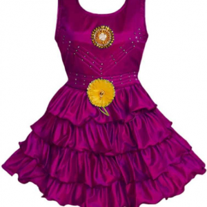 Girls Midi/Knee Length Party Dress