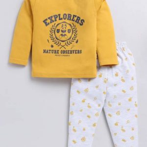 Baby Boys & Baby Girls Casual T-shirt Pant