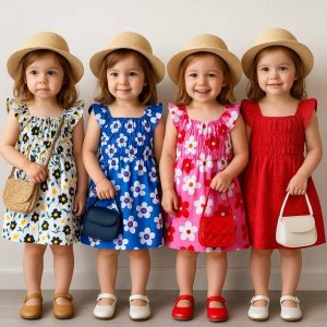 Baby Girls Midi/Knee Length Party Dress