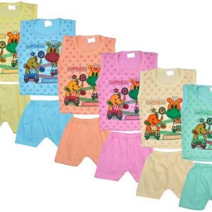 Baby Boys & Baby Girls Party(Festive) T-shirt Shorts