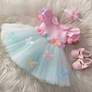 Baby Girls Midi/Knee Length Festive/Wedding Dress