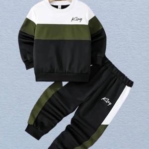 Baby Boys & Baby Girls Casual T-shirt Track Pants