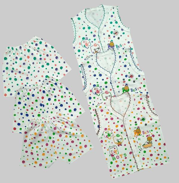 Baby Boys & Baby Girls Party(Festive) T-shirt Shorts