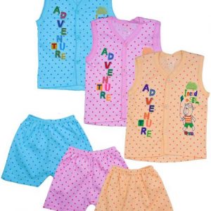 Baby Boys & Baby Girls Casual Vest Shorts