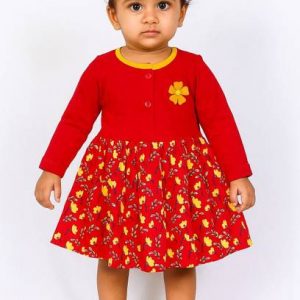 Baby Girls Midi/Knee Length Casual Dress
