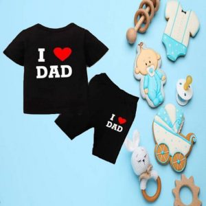 Baby Boys & Baby Girls Casual T-shirt Shorts