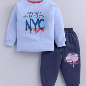 Boys Casual T-shirt Track Pants