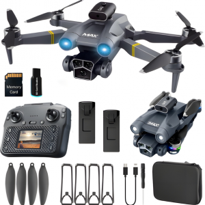 M3 Ultra Drone Gimbal Camera with Remote Screen Great for Kids First-Time Flyers Drone