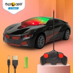 3D LED Lighting | high speed rechargeable remote control Car for Kids