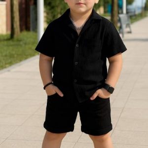 Baby Boys Casual Shirt Shorts