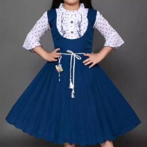 Baby Girls Calf Length Festive/Wedding Dress
