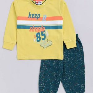 Boys Casual T-shirt Track Pants