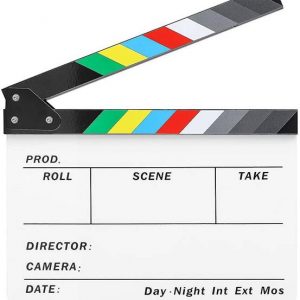 Clapper Board Stage Prop Acrylic Studio Camera Photography Film