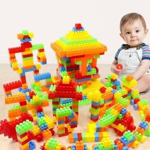 Building Block with Wheel/ Smart Activity Train Blocks for Kids