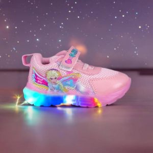 Frozen Velcro Sneakers For Girls