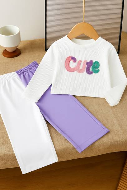 Baby Girls Casual T-shirt Pant