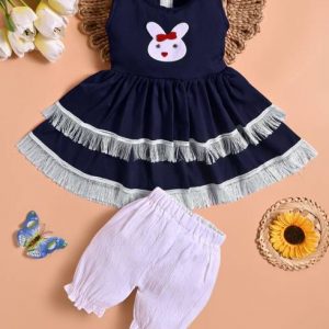 Baby Girls Midi/Knee Length Casual Dress