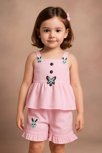 Baby Girls Dora Party(Festive) Top Shorts