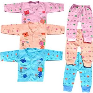 Baby Boys & Baby Girls Party(Festive) Shirt Pyjama