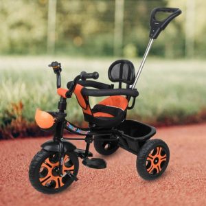 with Parental /Push Handle Baby TriCycle Suitable for (1-5 Years) Kids Tricycle