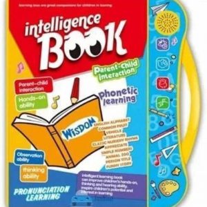 Musical Learning Study Book with Number, Letters, Animals, Relationships, Poems, Instruments Learning Toys for 3 years old Kids (Multicolor)